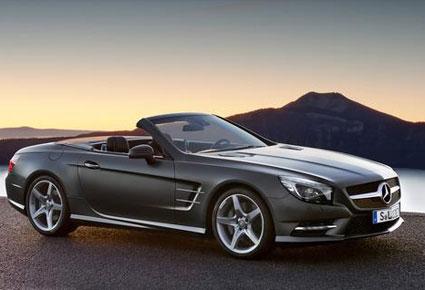 مرسيدس بينز تطلق SL550 المكشوفة 